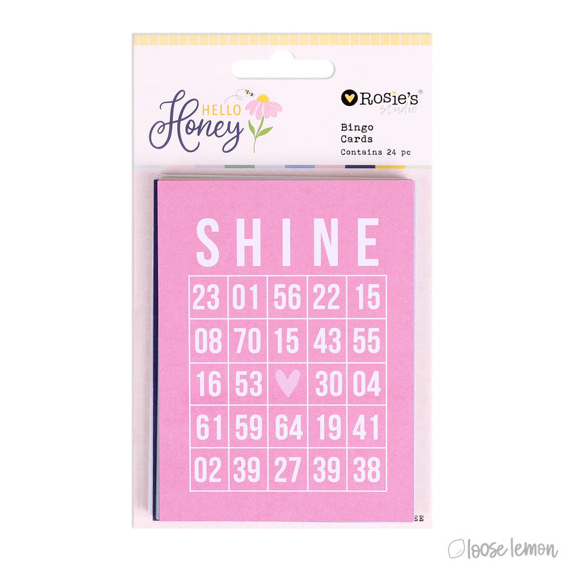 Hello Honey | Bingo Cards (24 Pcs)