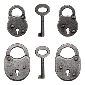 Tim Holtz Idea-Ology Adornments | Locks + Keys