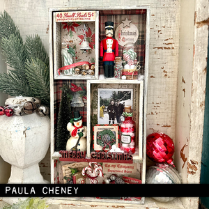 Tim Holtz Idea-Ology | Word Plaques + Tags (Christmas) 2023 | TH94352