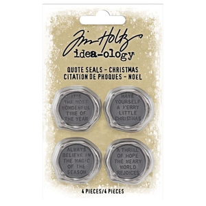 Tim Holtz Idea-Ology | Quote Seals (Christmas)