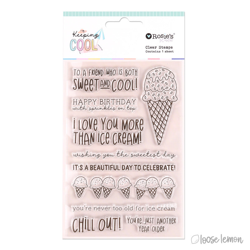 Keeping Cool | Clear Stamps