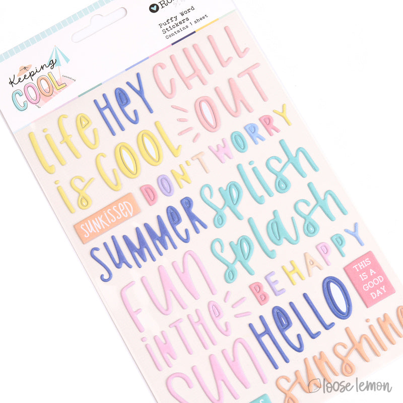 Keeping Cool | Puffy Sentiments