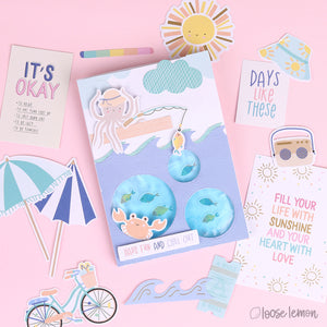 Keeping Cool | Chipboard Embellishments (2 Sheets)