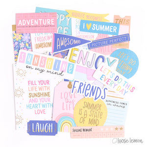 Keeping Cool | Diecut Sentiments (136 Pcs)