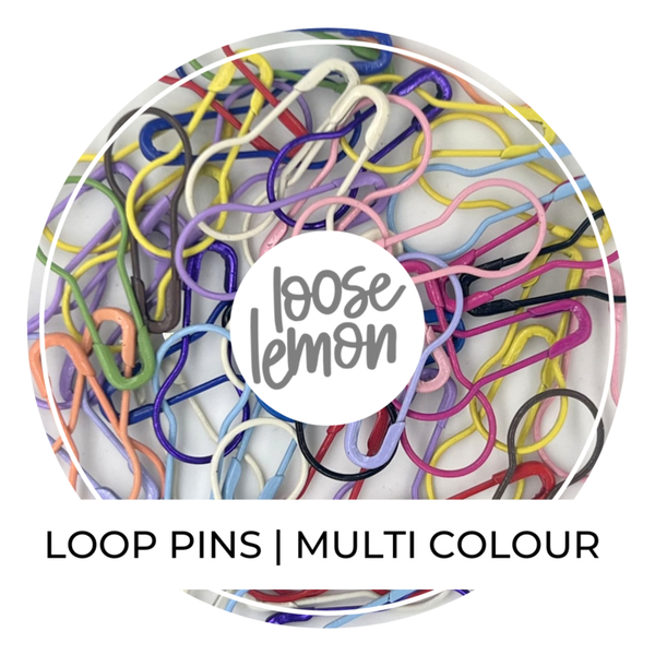 LOOP PINS - Loose Lemon Crafts