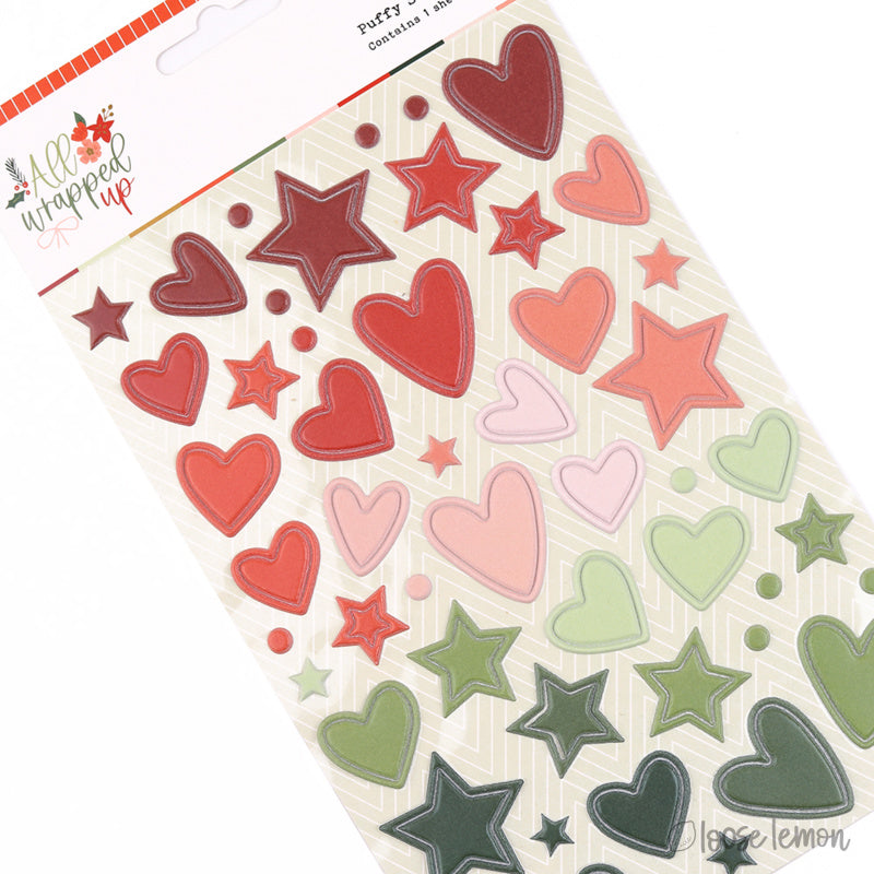 All Wrapped Up | Puffy Hearts & Stars