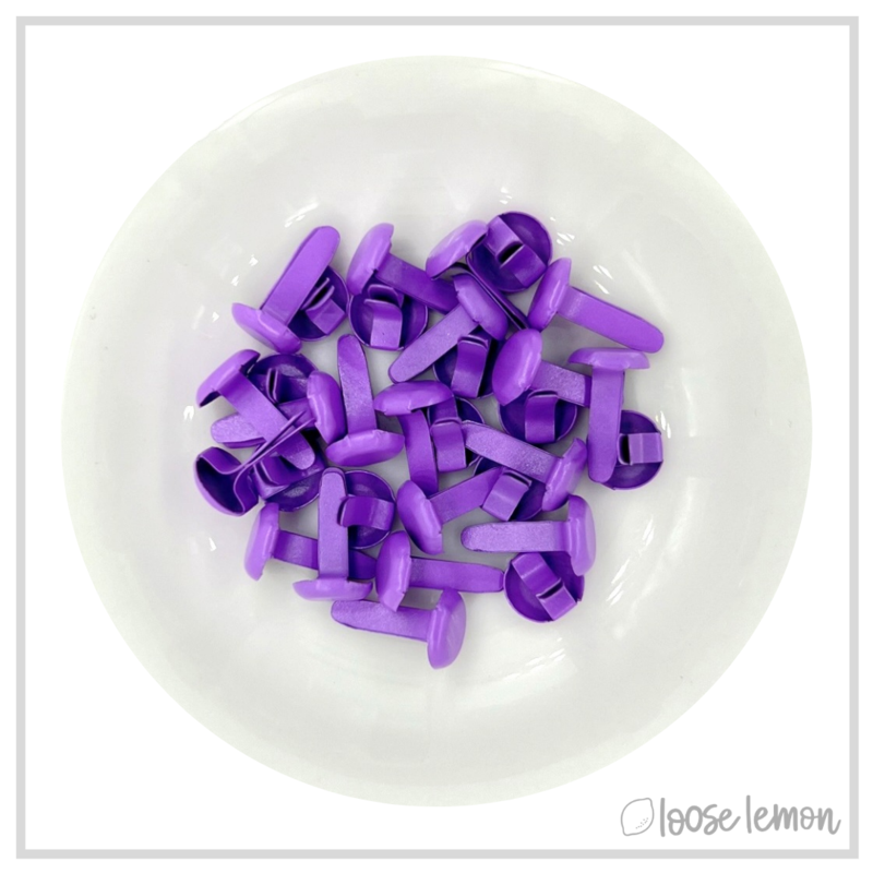 8Mm Brads X 30 | Purple