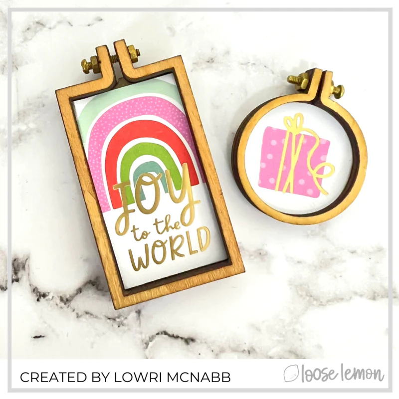 Mini Embroidery Hoop | Heart