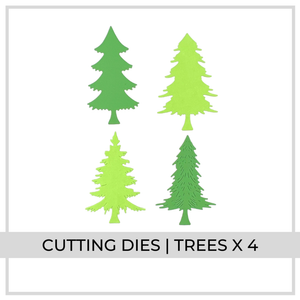 Cutting Dies | Trees X 4