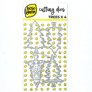 Cutting Dies | Trees X 4