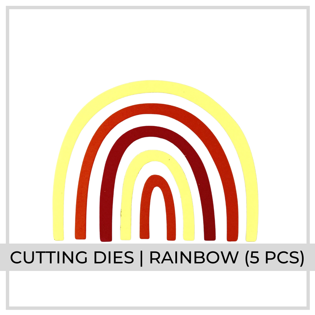 Cutting Dies | Rainbow (5 Pieces)