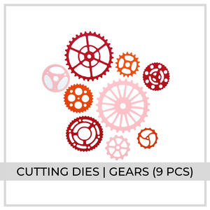 Cutting Dies | Gears (9 Pieces)