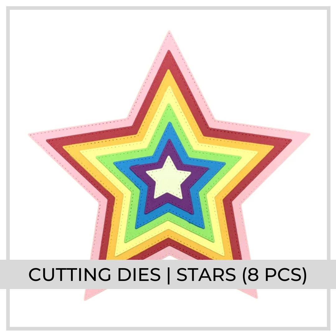 Cutting Dies | Stars (8 Pieces)