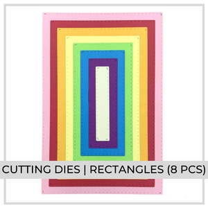 Cutting Dies | Rectangles (8 Pieces)