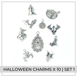 Halloween Charms x 10 | Set 1