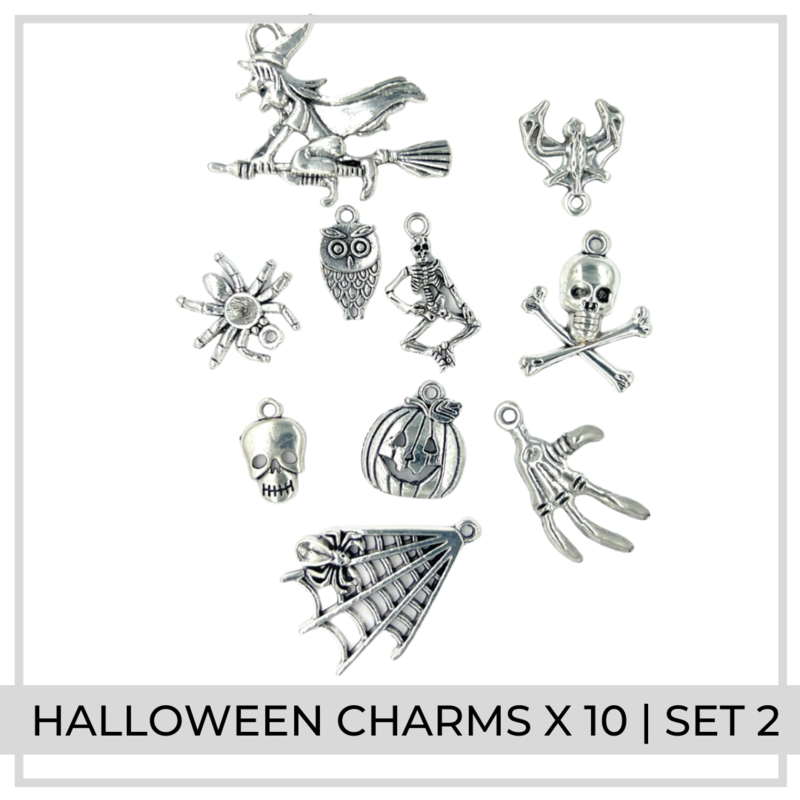 Halloween Charms x 10 | Set 2