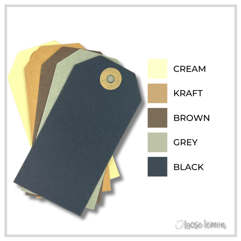 Parcel Tags x 10 | Neutrals