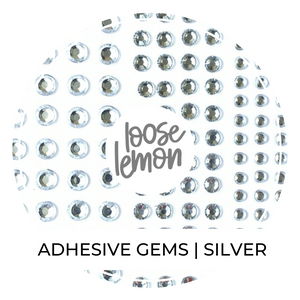 Adhesive Gems x 172 | Silver (20)