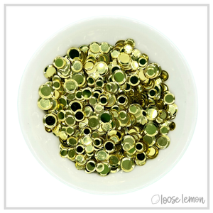 Round Sequins | Gold (Mixed Size)