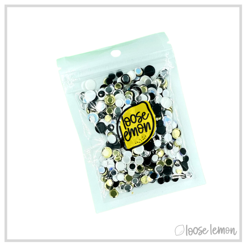 Round Sequins | Neutrals Mixed (Mixed Size)