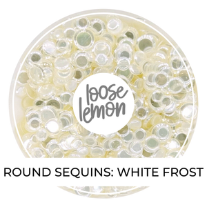 Round Sequins | Frost (Mixed Size)