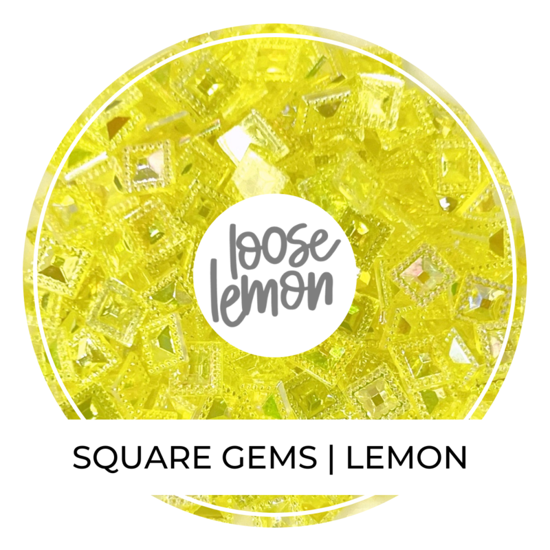 Square Gems | Lemon