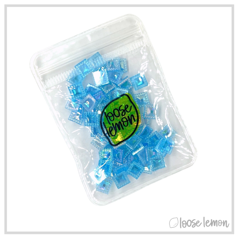 Square Gems | Blue