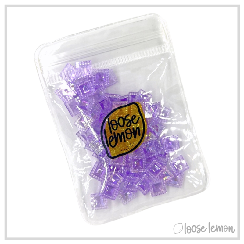 Square Gems | Purple