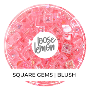 Square Gems | Blush