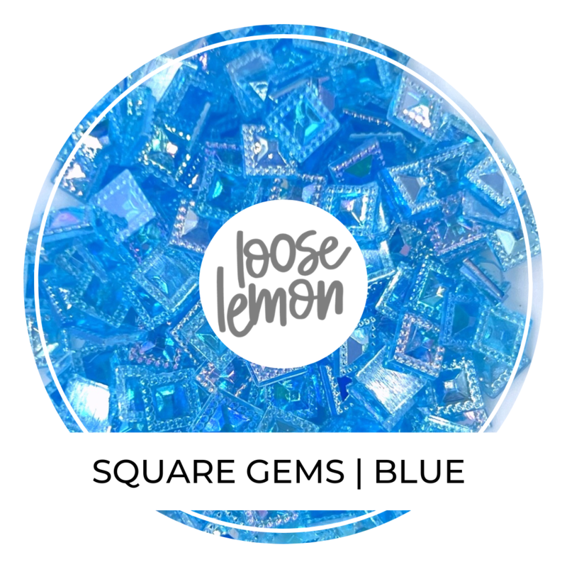 Starburst Gems  Ocean Mix - Loose Lemon Crafts