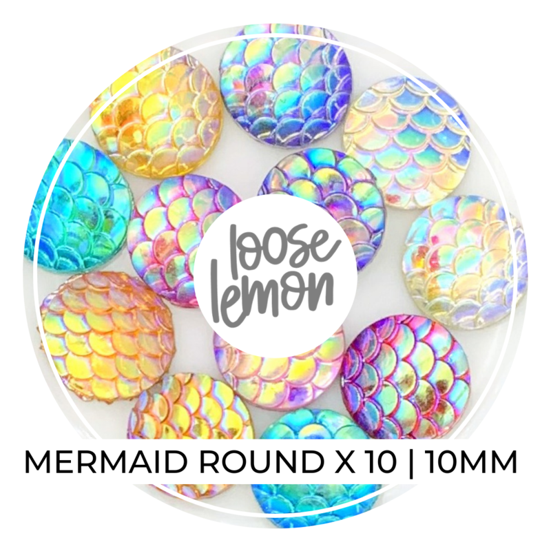 Mermaid Rounds x 10 (10MM)