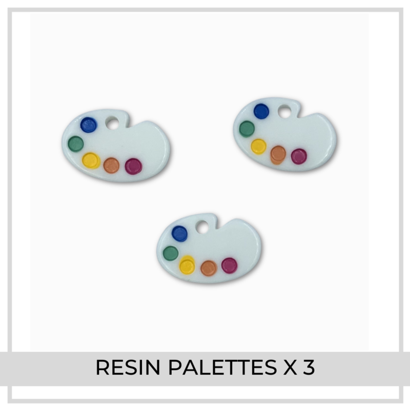 Resin Art Palettes x 3
