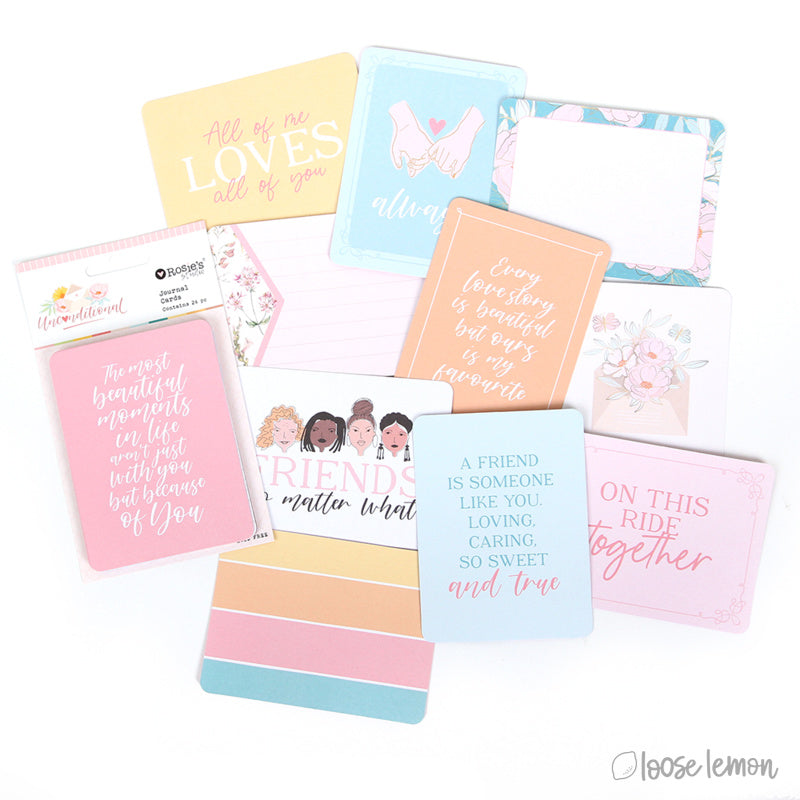 Unconditional | Journal Cards (24Pcs)