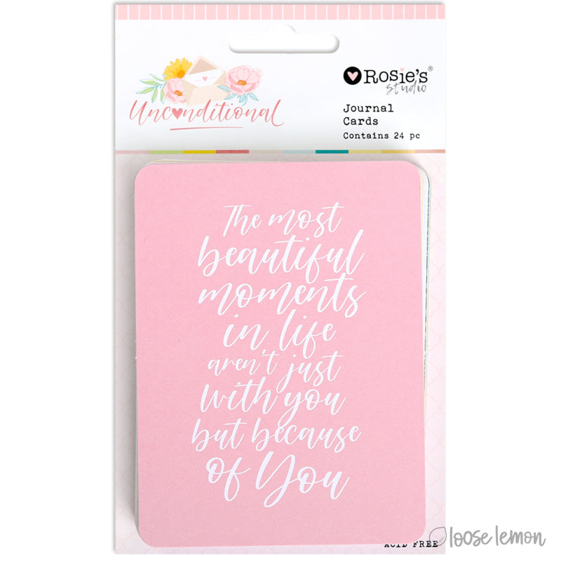 Unconditional | Journal Cards (24Pcs)