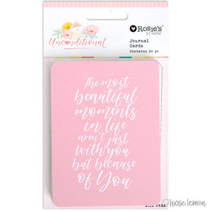 Unconditional | Journal Cards (24Pcs)