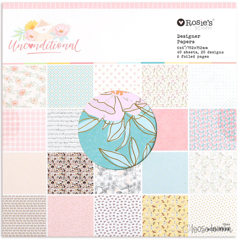 Unconditional | 6" X 6" Paper Pad (40 Sheets)