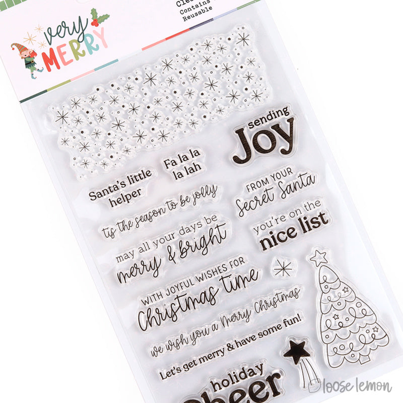 Very Merry | Acrylic Stamps