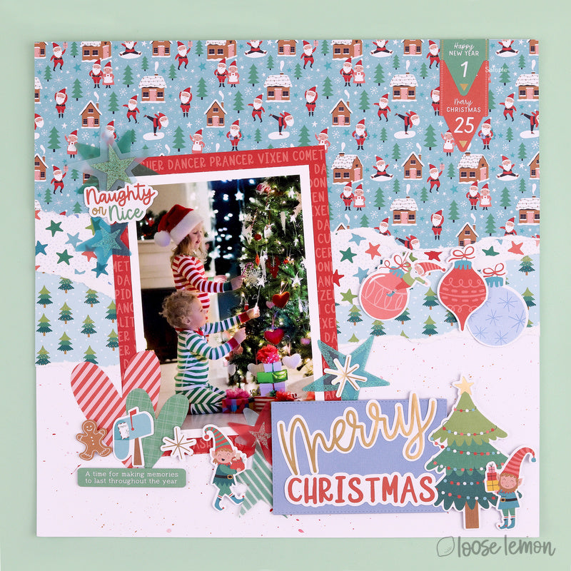 Very Merry | Puffy Alphabet (2 Sheets)