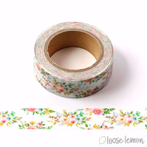 Fun Florals (2) - Washi Tape (10M)