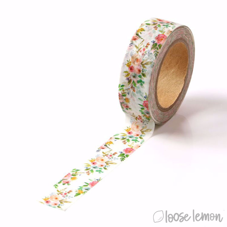 Fun Florals (2) - Washi Tape (10M)