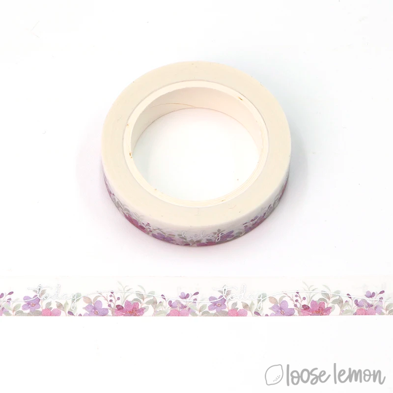 Narrow Today Floral - Washi Tape (10M)
