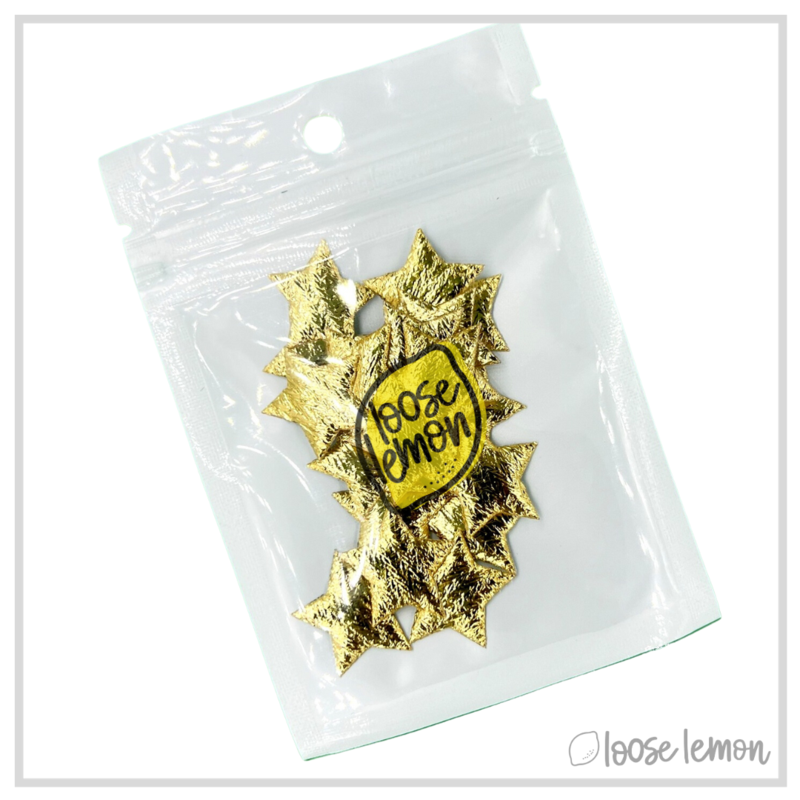 Soft Foil Stars | Gold