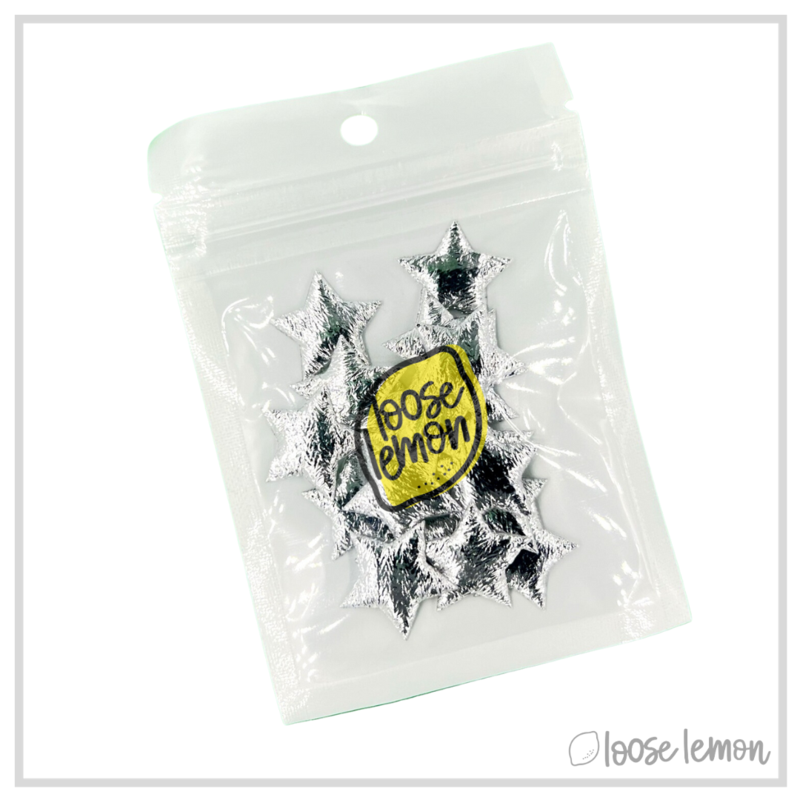 Soft Foil Stars | Silver