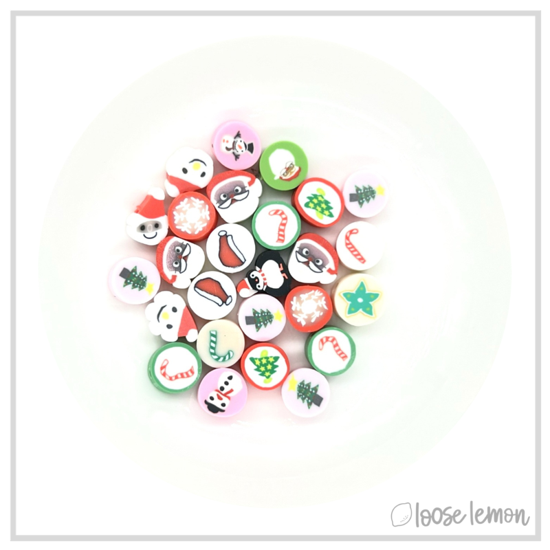 Feature Beads | Festive Mix X 20