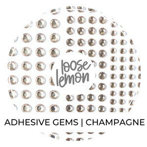 Adhesive Gems x 172 | Champagne (19)