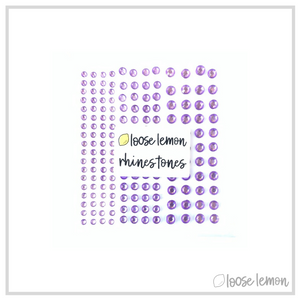 Adhesive Gems x 172 | Lilac (3)