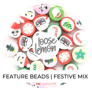 Feature Beads | Festive Mix X 20