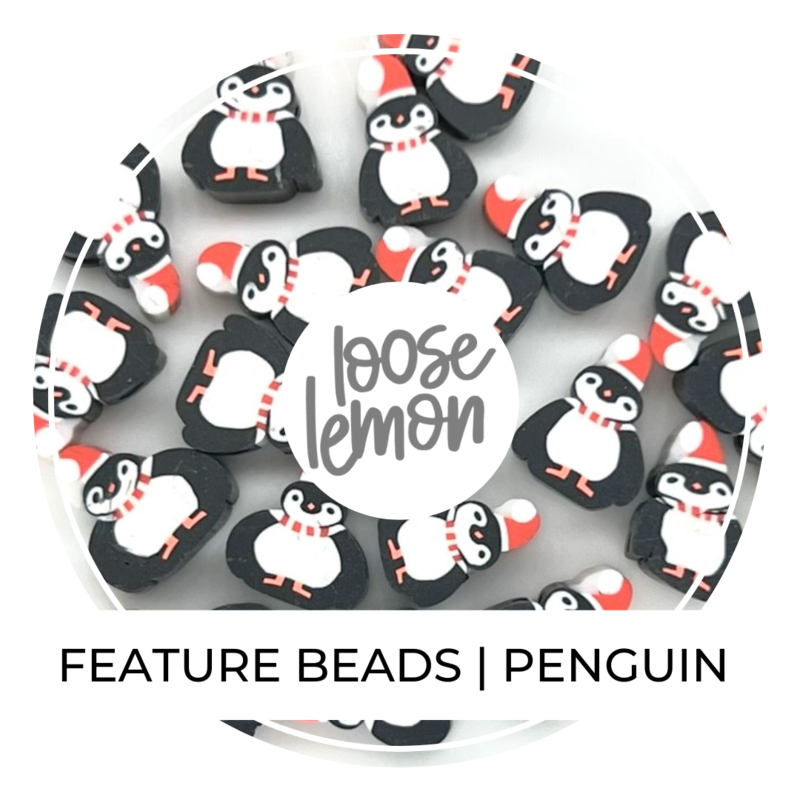 Feature Beads | Penguins X 20