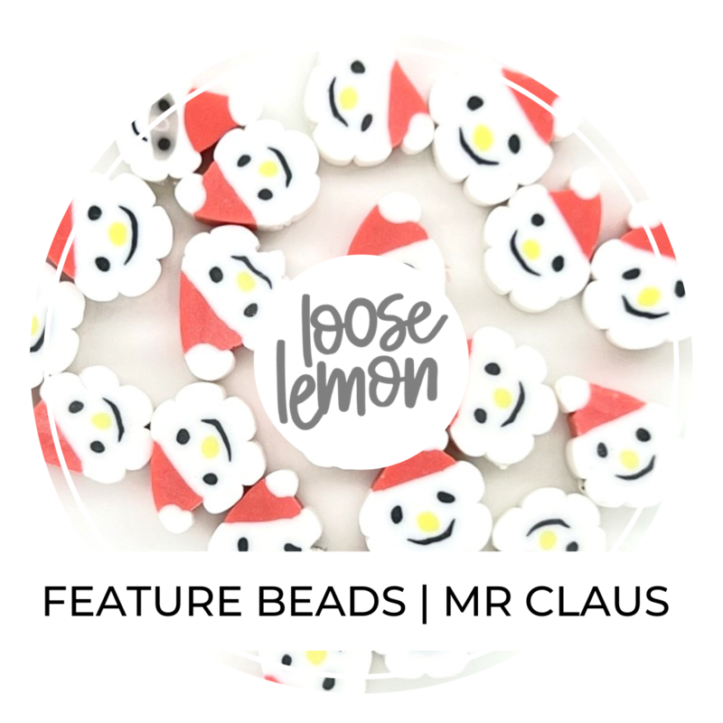 Feature Beads | Mr Claus X 20