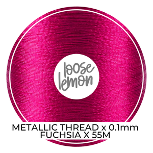 Metallic Thread (Fushica)  | 0.1Mm X 55M